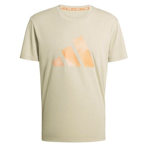 Adidas Run Ess Bl T M Erkek Koşu Tişörtü KC4274 Haki