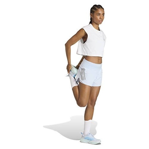Adidas Run Ess Tk W Kadın Koşu Crop Üst KA0290 Beyaz