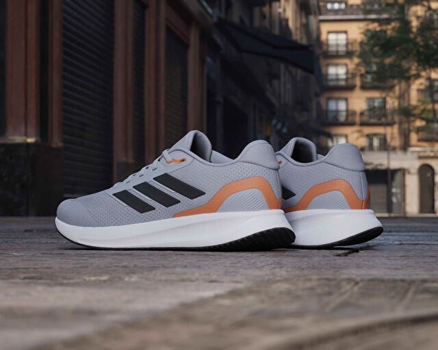 ADIDAS RUNFALCON 5 Erkek Koşu Ayakkabısı JQ6978 Gri