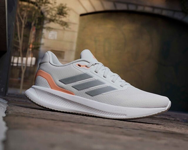 ADIDAS RUNFALCON 5 W Kadın Koşu Ayakkabısı JQ9401 Gri