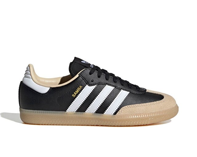 ADIDAS SAMBA OG J Genç Günlük Ayakkabı JQ8555 Siyah
