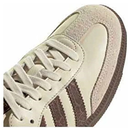 adidas Samba Og W Kadın Sneaker Süet Düz Taban Bağcıklı Beyaz Günlük Kullanım İçin IH3980