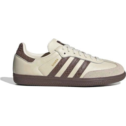 adidas Samba Og W Kadın Sneaker Süet Düz Taban Bağcıklı Beyaz Günlük Kullanım İçin IH3980