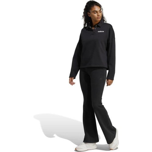 Adidas Seasonal Essentials French Terry Flared Kadın Siyah Eşofman Altı