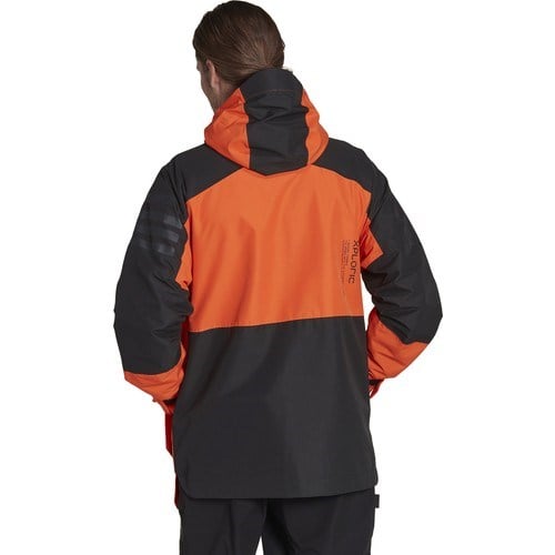 adidas Siyah Turuncu Erkek Yağmurluk Hg8573