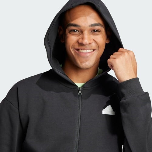 Adidas Sportswear IN3305 Future Icons Badge of Sport Full Zip Hoodie