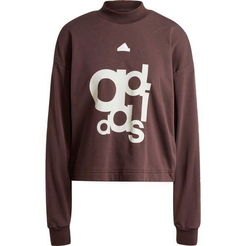 Adidas Sportswear IS4298 French Terry Print Loose Sweatshirt