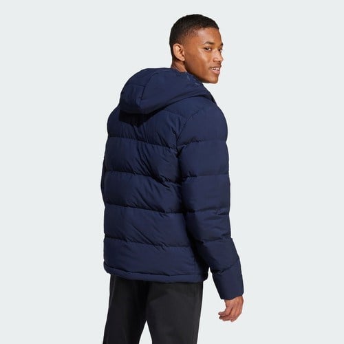 adidas Sportswear IZ4701 Helionic Hooded Down Jacket