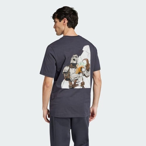 Adidas Sportswear JI5716 ADIDAS STAR WARS THE MANDALORIAN T-SHIRT REGULAR FIT BACK GRAPHIC