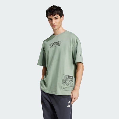 Adidas Sportswear JI5718 ADIDAS STAR WARS THE MANDALORIAN T-SHIRT LOOSE FIT