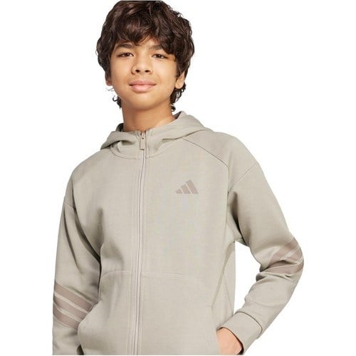Adidas Sportswear JJ4807 Future Icons 3-Stripes Full-Zip Hooded Track Jacket Kids