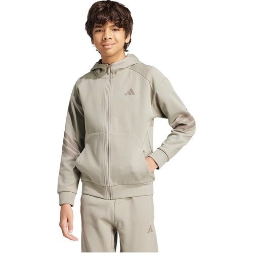 Adidas Sportswear JJ4807 Future Icons 3-Stripes Full-Zip Hooded Track Jacket Kids