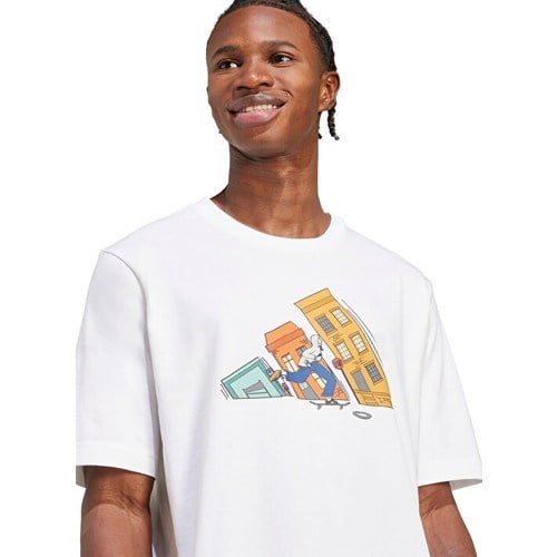Adidas Sportswear JM6499 Doodle Hunt Skate Graphic Tişört