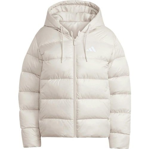 Adidas Sportswear JV7768 Essentials CLIMAWARM Synthetic Down Puffer Hooded Jackets
