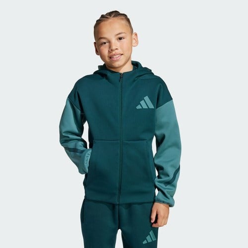 Adidas Sportswear JX9929 adidas Z.N.E. Full-Zip Colorblocked Kids Kapüşonlu Üst