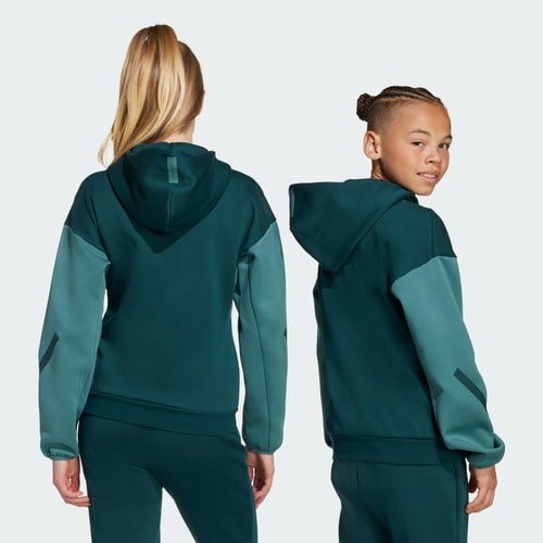 Adidas Sportswear JX9929 adidas Z.N.E. Full-Zip Colorblocked Kids Kapüşonlu Üst