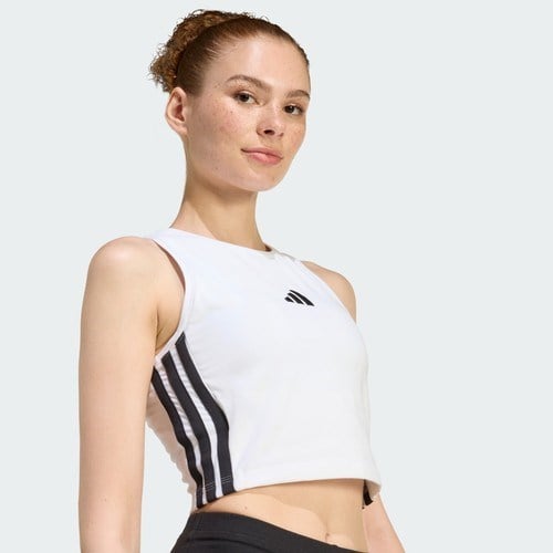 Adidas Sportswear JZ6876 Essentıals 3-Strıpes Padded Tank
