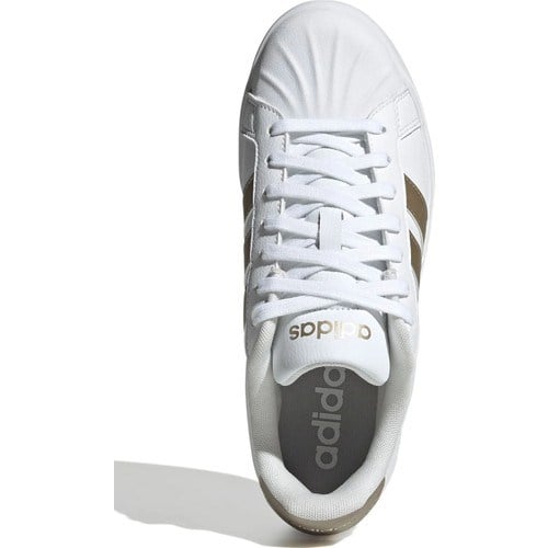 adidas STREETTALK Beyaz Kadın Sneaker Hafif ve Esnek Suni Deri Kauçuk Tabanla Spor ve Günlük Kombin