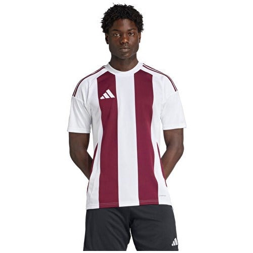 Adidas Strıped 24 Jsy Erkek Futbol Forması KF0553 Beyaz