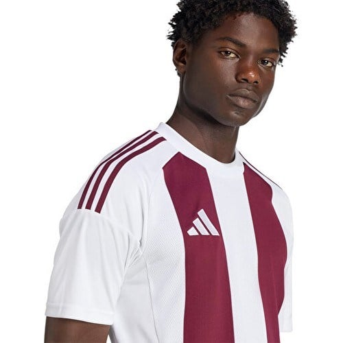 Adidas Strıped 24 Jsy Erkek Futbol Forması KF0553 Beyaz