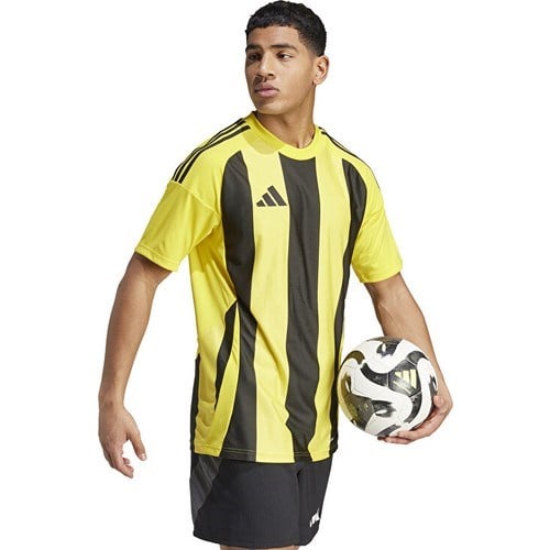 Adidas Striped 24 Jsy Erkek Futbol Forması IW2146 Sarı