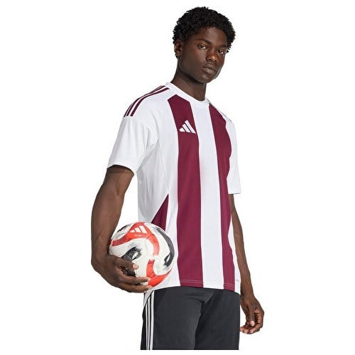 Adidas Strıped 24 Jsy Erkek Futbol Forması KF0553 Beyaz