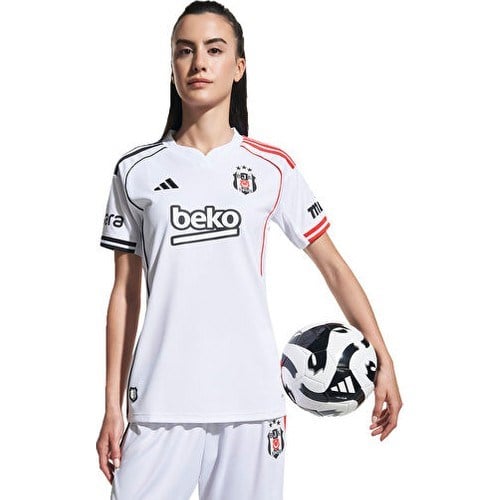 adidas Super Lig Kadın Beşiktaş Jk 25/26 Iç Saha Forması JN9935 Beyaz