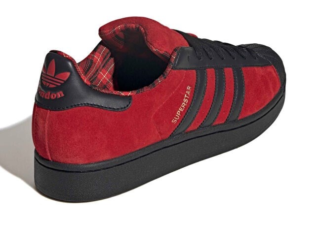 ADIDAS SUPERSTAR II Unisex Günlük Ayakkabı JQ3224 Kırmızı