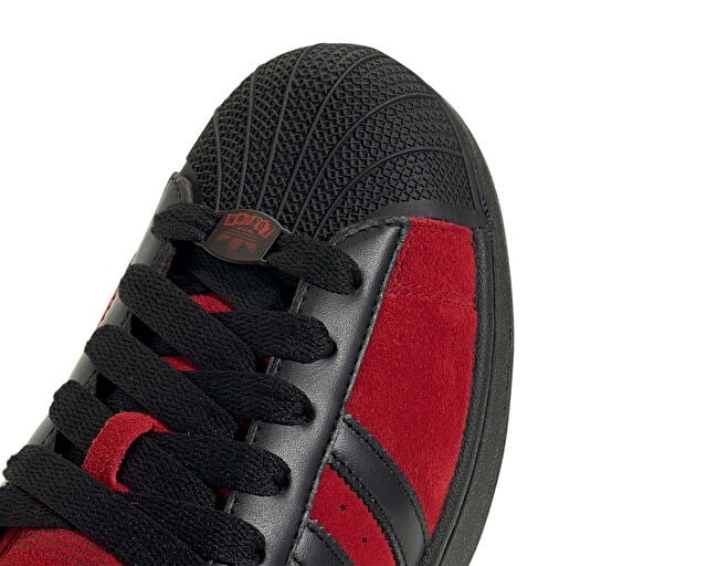 ADIDAS SUPERSTAR II Unisex Günlük Ayakkabı JQ3224 Kırmızı