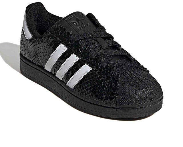 ADIDAS SUPERSTAR II W Kadın Günlük Ayakkabı KH9019 Siyah
