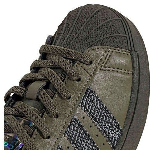 Adidas Superstar LED Light Çocuk Günlük Işıklı Ayakkabı IH6386 Yeşil