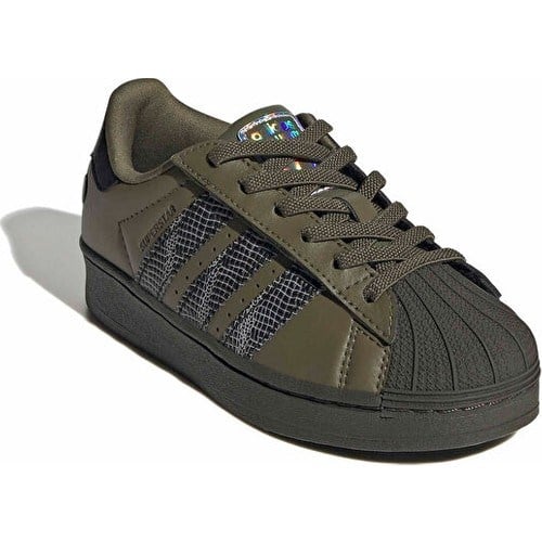 Adidas Superstar LED Light Çocuk Günlük Işıklı Ayakkabı IH6386 Yeşil