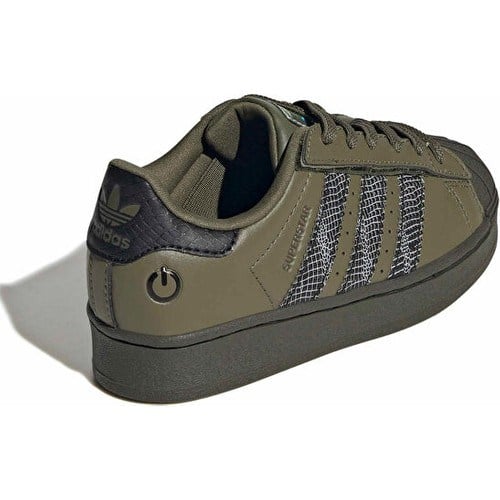 Adidas Superstar LED Light Çocuk Günlük Işıklı Ayakkabı IH6386 Yeşil