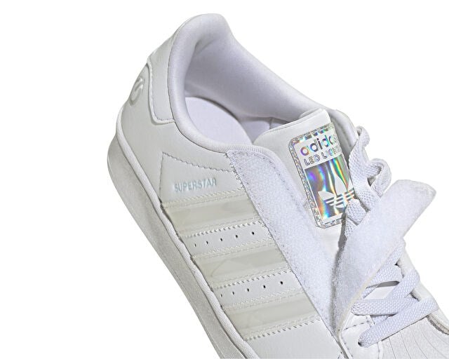 ADIDAS SUPERSTAR LED LIGHTS CF EL C Çocuk Günlük Işıklı Ayakkabı JQ6419 Beyaz