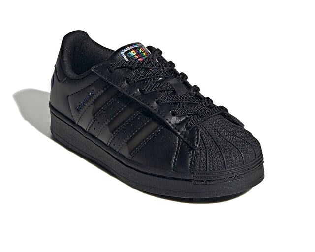 ADIDAS SUPERSTAR LED LIGHTS CF EL C Çocuk Günlük Işıklı Ayakkabı JS1291 Siyah