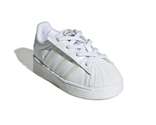 ADIDAS SUPERSTAR LED LIGHTS CF EL I Bebek Günlük Işıklı Ayakkabı JQ6418 Beyaz