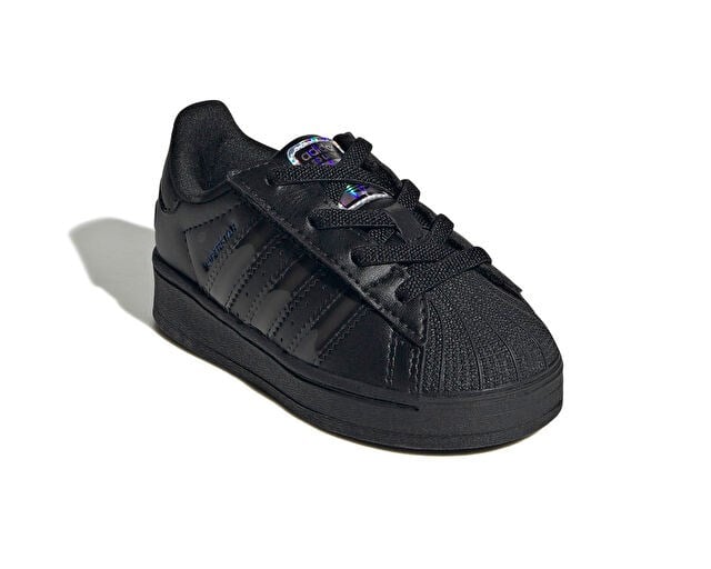 ADIDAS SUPERSTAR LED LIGHTS CF EL I Bebek Günlük Işıklı Ayakkabı JS1295 Siyah