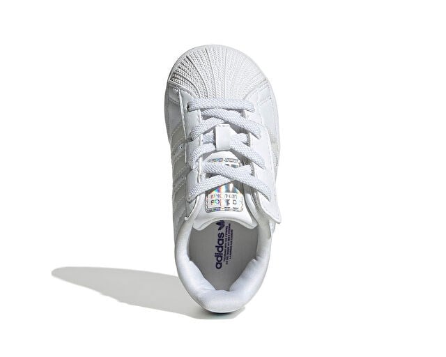 ADIDAS SUPERSTAR LED LIGHTS CF EL I Bebek Günlük Işıklı Ayakkabı JQ6418 Beyaz