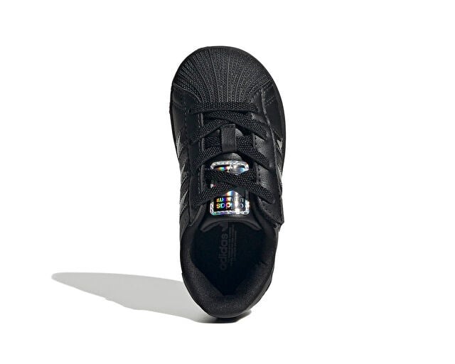ADIDAS SUPERSTAR LED LIGHTS CF EL I Bebek Günlük Işıklı Ayakkabı JS1295 Siyah