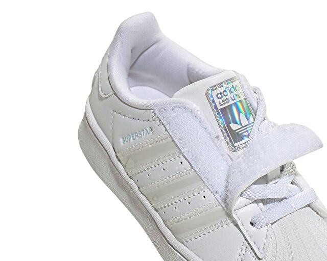 ADIDAS SUPERSTAR LED LIGHTS CF EL I Bebek Günlük Işıklı Ayakkabı JQ6418 Beyaz