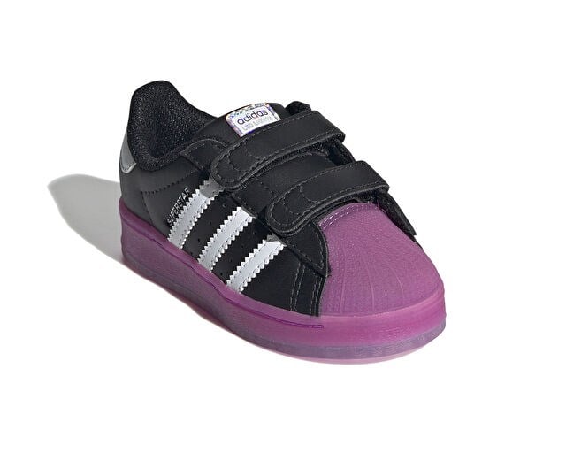 ADIDAS SUPERSTAR LED LIGHTS CF I Bebek Günlük Işıklı Ayakkabı IG7003 Siyah