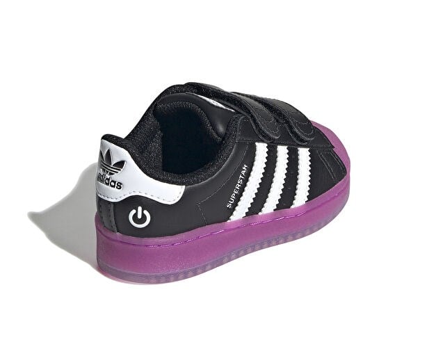 ADIDAS SUPERSTAR LED LIGHTS CF I Bebek Günlük Işıklı Ayakkabı IG7003 Siyah