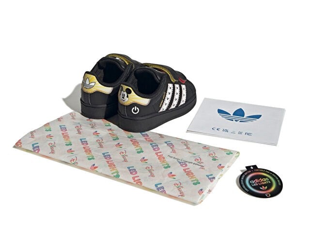 ADIDAS SUPERSTAR LED LIGHTS CF I Bebek Günlük Ayakkabı JQ2806 Siyah