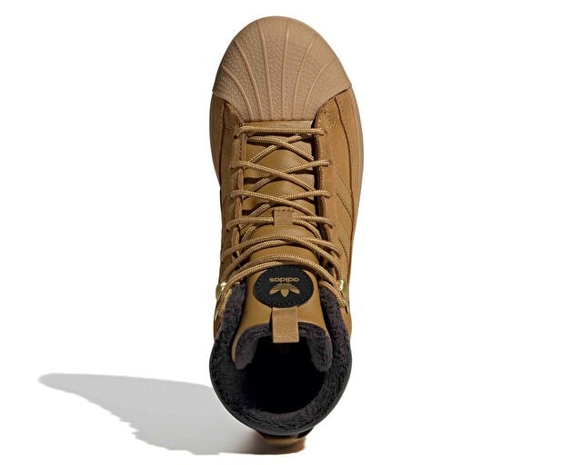 ADIDAS SUPERSTAR WINTER TREK J Genç Günlük Bot JQ0345 Kahverengi