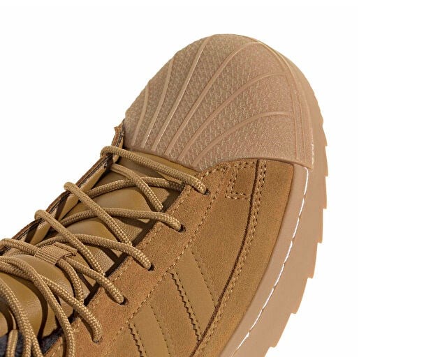 ADIDAS SUPERSTAR WINTER TREK J Genç Günlük Bot JQ0345 Kahverengi