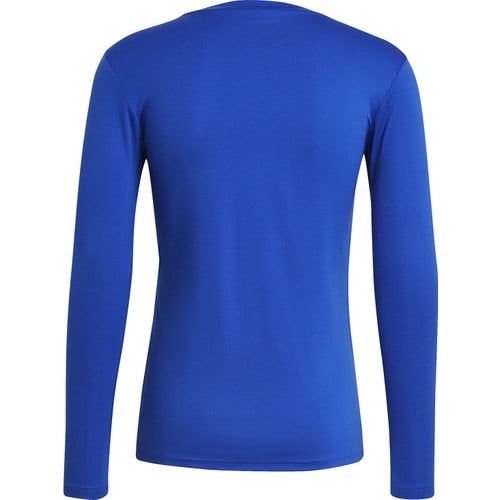 adidas Team Base Tee Erkek Futbol Uzun Kollu Antrenman Tişörtü GK9088 Mavi