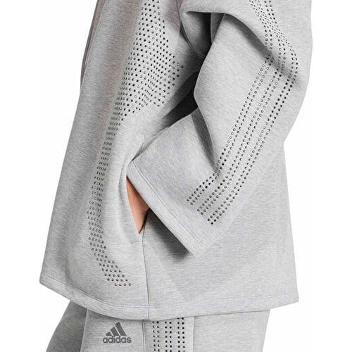 Adidas Teamgeist Tt Kadın Günlük Ceket KD0497 Gri
