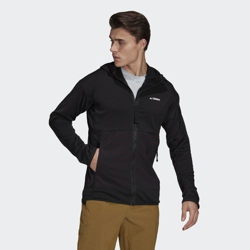 Adidas Terrex Erkek Siyah Ceket (GI7313)