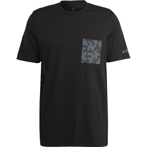 Adidas TERREX IL2641 Terrex Graphic Pocket Print Tişört