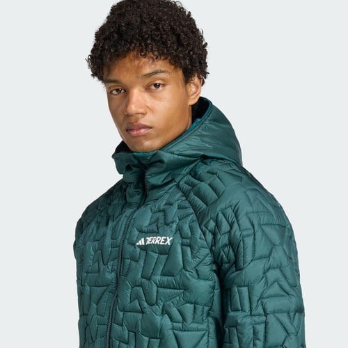 Adidas TERREX JL9744 Terrex Xperior PrimaLoft Loose Fill Insulated Kapüşonlu Mont